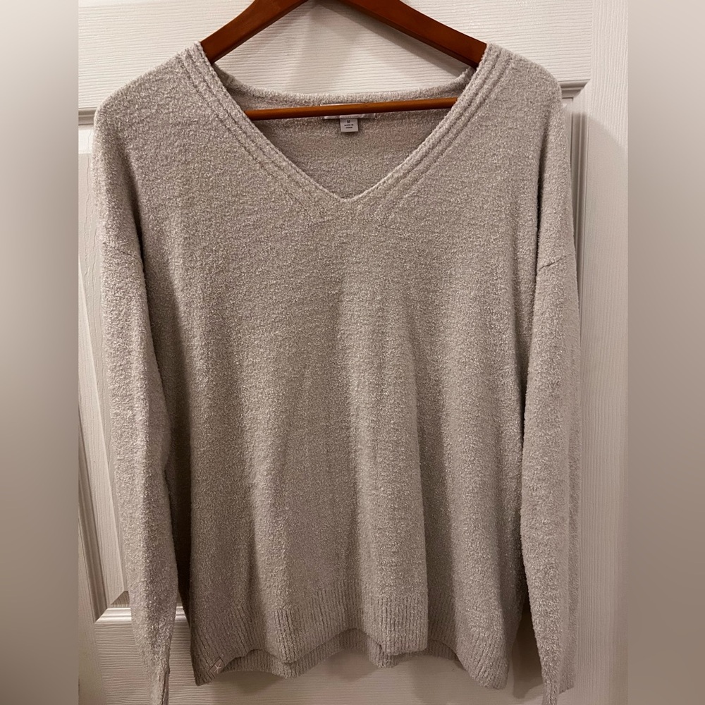 Barefoot Dreams Soft Knit in Gray